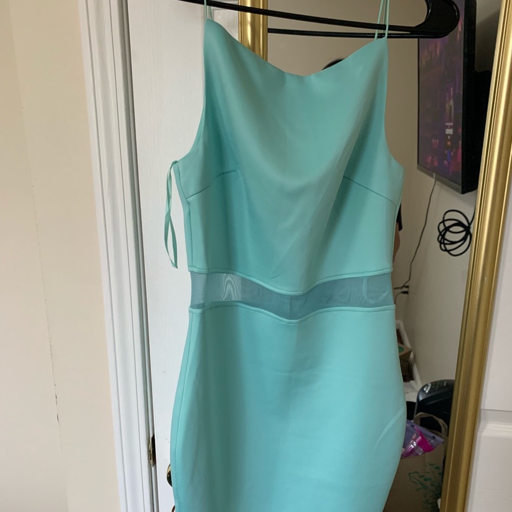 A/X Sea green dress
